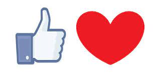 Friendzone logo - When a hearts meets a thumps up